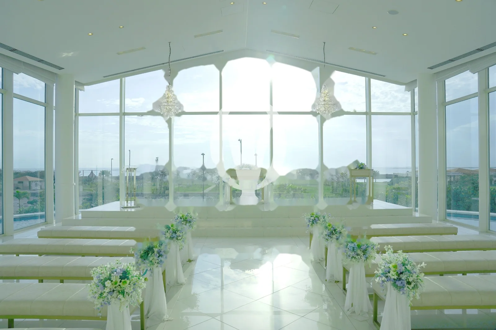 sea shell blue chapel 공간 사진 1